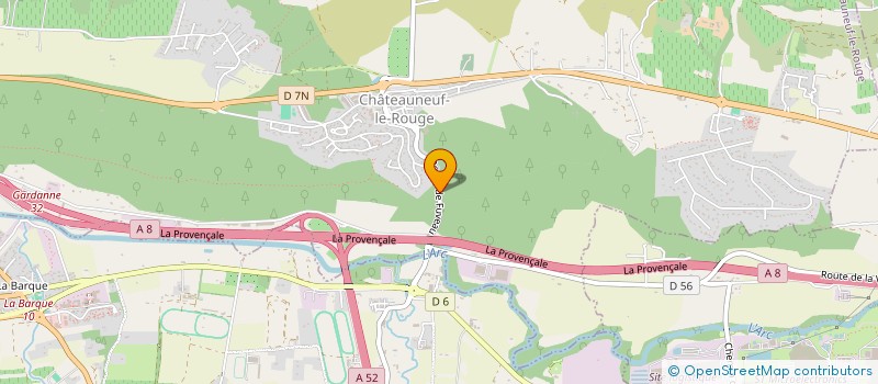 localisation de l'entreprise SCI STEFLO  CHATEAUNEUF-LE-ROUGE