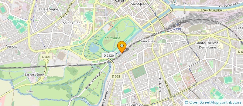 localisation de l'entreprise SCI STEFMAT à CAEN
