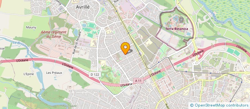 localisation de l'entreprise SCI STEFRAN à AVRILLE