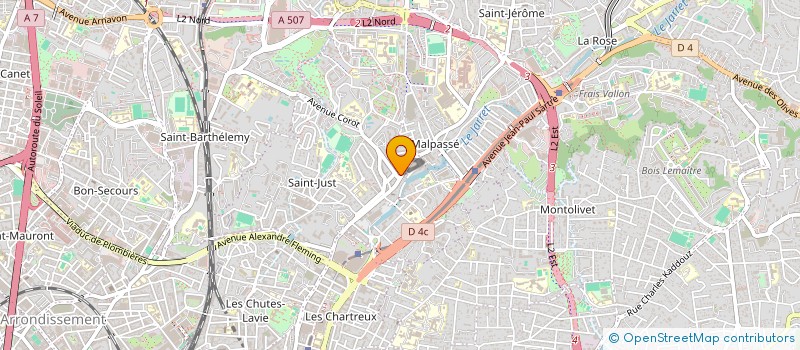 localisation de l'entreprise SCI STEGIL à MARSEILLE