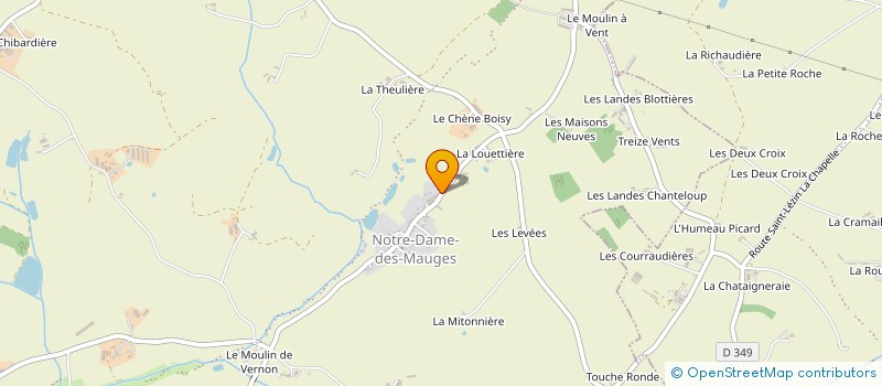 localisation de l'entreprise SCI STEGIL  BEAUPREAU-EN-MAUGES