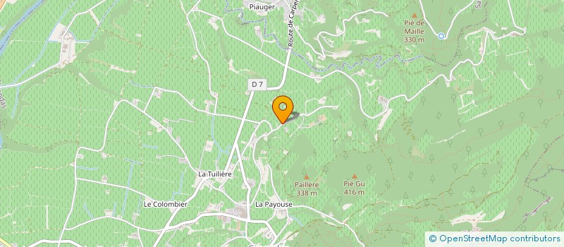 localisation de l'entreprise SCI STEHELIN  GIGONDAS