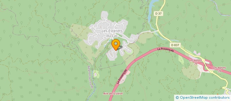 localisation de l'entreprise SCI STEIB AICJ  MONTAUROUX