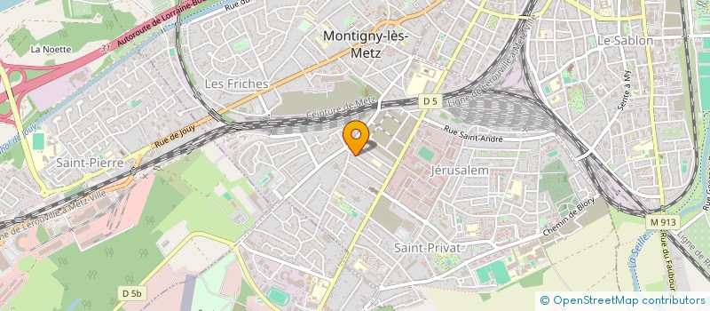 localisation de l'entreprise SCI STEILART à MONTIGNY-LES-METZ