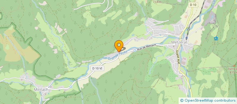 localisation de l'entreprise SCI STEINABRUCK  METZERAL