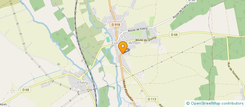 localisation de l'entreprise SCI STEJE  LURY-SUR-ARNON