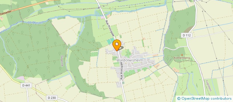 localisation de l'entreprise SCI STEJOR  WALDOLWISHEIM