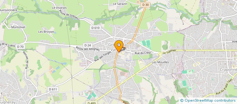 localisation de l'entreprise SCI STEKA  GREZIEU-LA-VARENNE