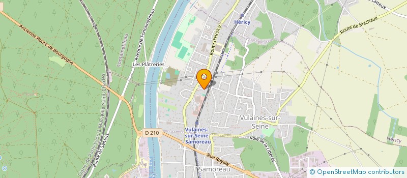 localisation de l'entreprise SCI STELA  VULAINES-SUR-SEINE