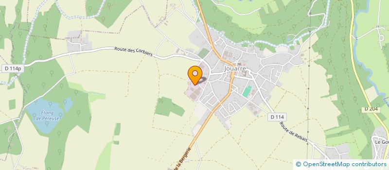 localisation de l'entreprise SCI STELA  JOUARRE