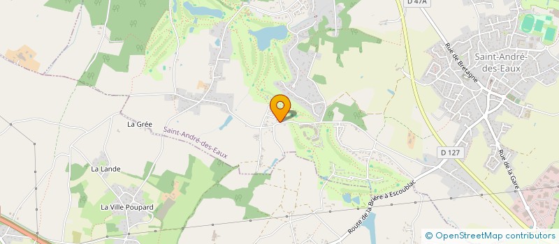 localisation de l'entreprise SCI STELA  SAINT-ANDRE-DES-EAUX