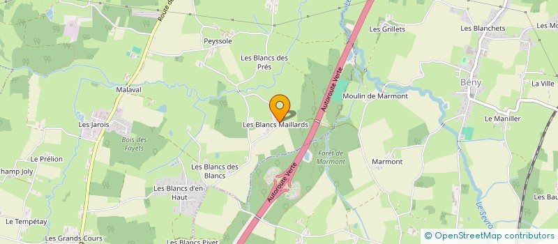 localisation de l'entreprise SCI STELIE  MARBOZ