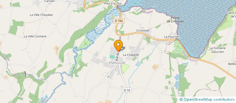 localisation de l'entreprise SCI STELIE  PLEBOULLE