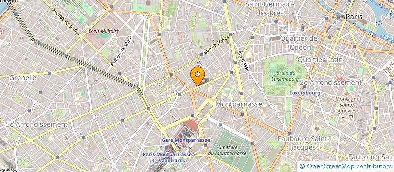 localisation de l'entreprise SCI STELIE MAINE  PARIS