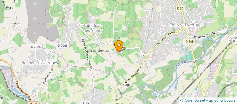 localisation de l'entreprise SCI STELIO  LUCENAY