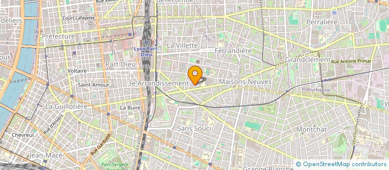 localisation de l'entreprise SCI STELION  LYON