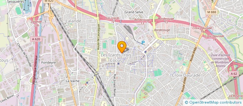 localisation de l'entreprise SCI STELIRA à TOULOUSE