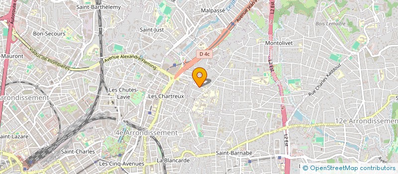 localisation de l'entreprise SCI STELLA à MARSEILLE