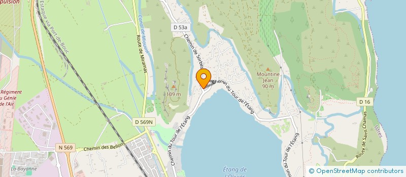 localisation de l'entreprise SCI STELLA  ISTRES