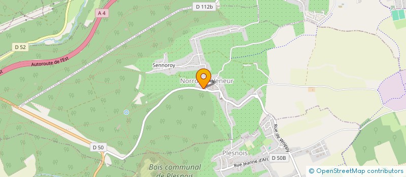 localisation de l'entreprise SCI STELLA  NORROY-LE-VENEUR