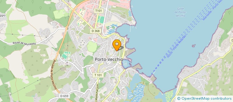 localisation de l'entreprise SCI STELLA à PORTO-VECCHIO