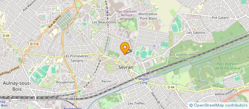localisation de l'entreprise SCI STELLA  SEVRAN
