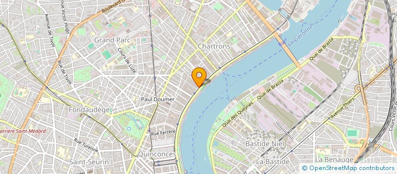 localisation de l'entreprise SCI STELLA  BORDEAUX