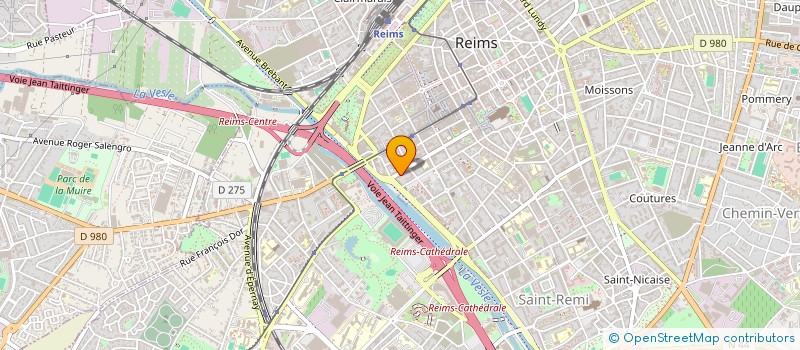 localisation de l'entreprise SCI STELLA  REIMS