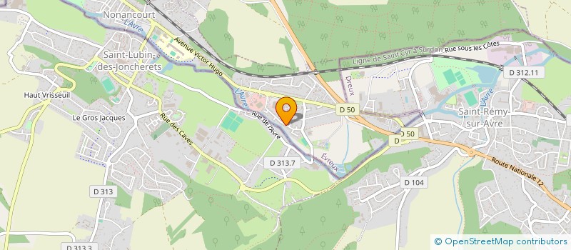 localisation de l'entreprise SCI STELLA DI VALINCO  NONANCOURT