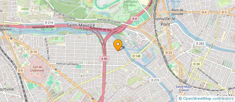 localisation de l'entreprise SCI STELLA GHOUTI  MAISONS-ALFORT