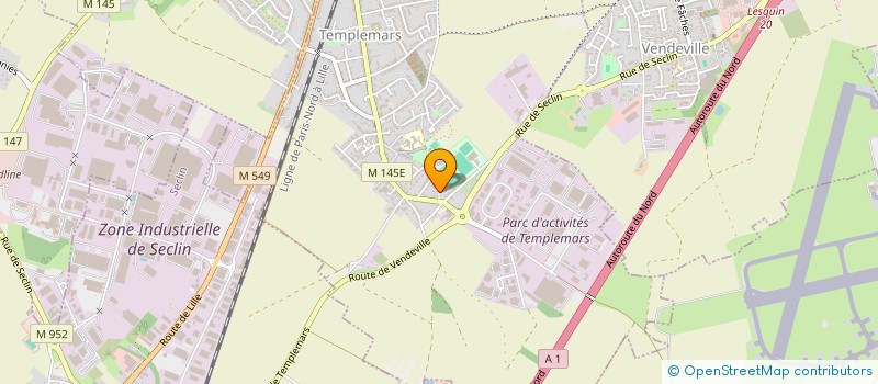 localisation de l'entreprise SCI STELLA INVESTISSEMENTS  TEMPLEMARS