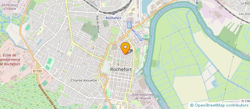 localisation de l'entreprise SCI STELLA MARIS  ROCHEFORT