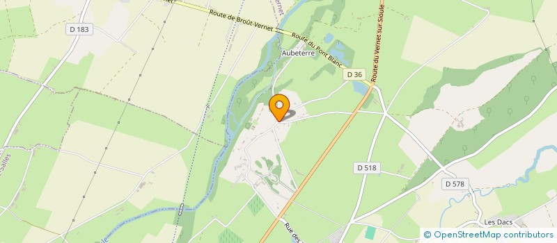 localisation de l'entreprise SCI STELLA MARIS  BROUT-VERNET