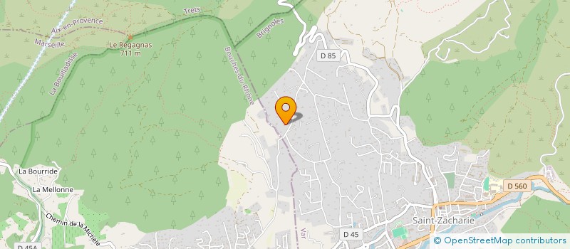 localisation de l'entreprise SCI STELLA VALINCO  SAINT-ZACHARIE