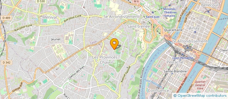 localisation de l'entreprise SCI STELLATA  SAINTE-FOY-LES-LYON