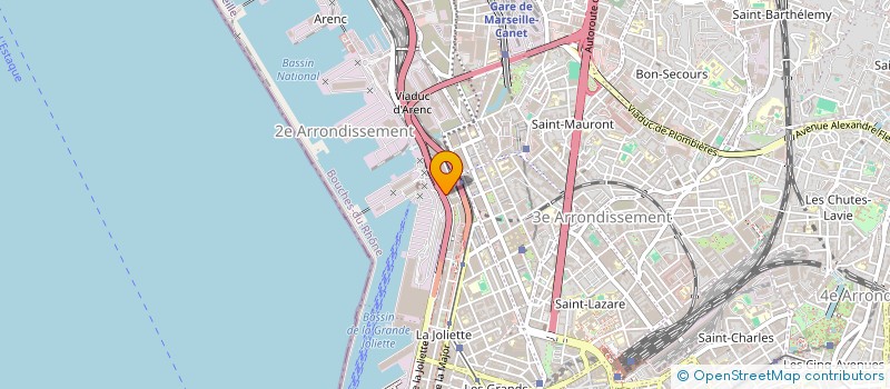 localisation de l'entreprise SCI STELLOU à MARSEILLE
