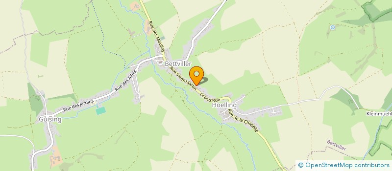 localisation de l'entreprise SCI STELMA  BETTVILLER