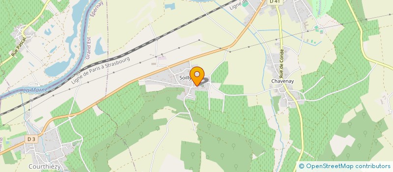 localisation de l'entreprise SCI STELOCAR  DORMANS