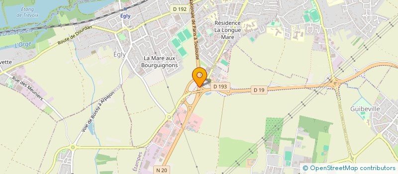 localisation de l'entreprise SCI STELORD  AVRAINVILLE