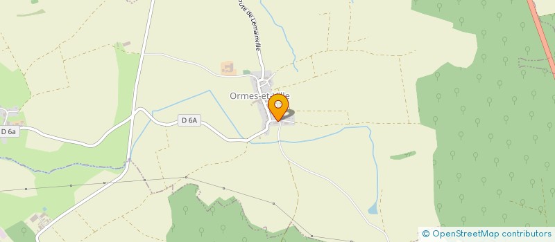 localisation de l'entreprise SCI STELORIC  ORMES-ET-VILLE