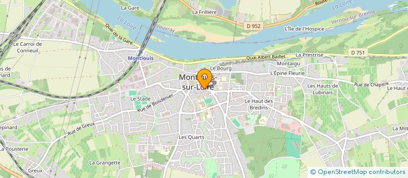 localisation de l'entreprise SCI STEMAF à MONTLOUIS-SUR-LOIRE