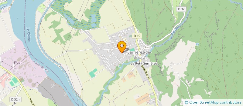 localisation de l'entreprise SCI STEMAG à L'ABERGEMENT-DE-VAREY