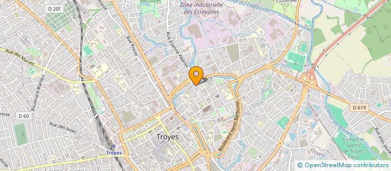 localisation de l'entreprise SCI STEMAILIS à TROYES