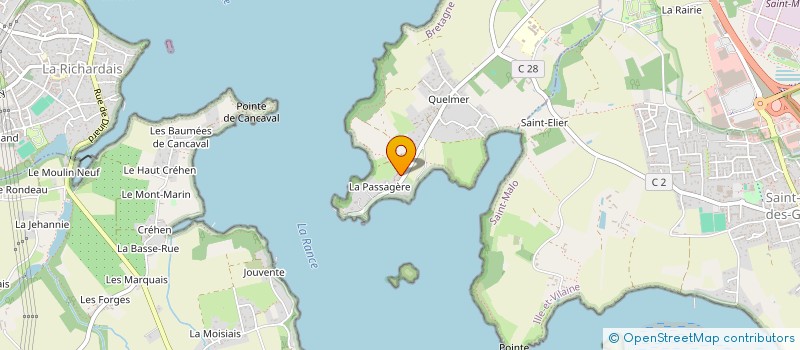 localisation de l'entreprise SCI STEMAPIERRE  SAINT-MALO