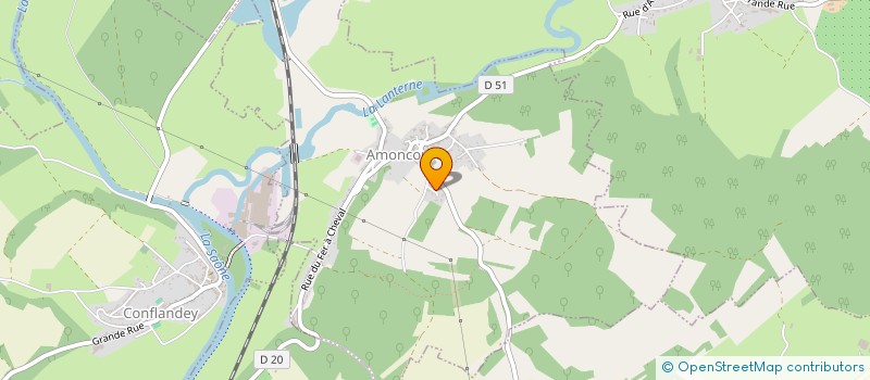 localisation de l'entreprise SCI STEMAR  AMONCOURT