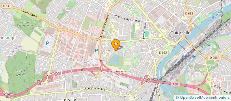 localisation de l'entreprise SCI STEMASE à THIONVILLE
