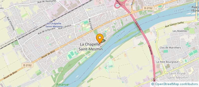 localisation de l'entreprise SCI STEMI  LA CHAPELLE-SAINT-MESMIN