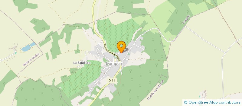 localisation de l'entreprise SCI STEMIA  DOMPTIN