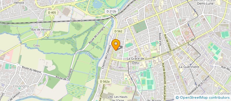 localisation de l'entreprise SCI STEMMARIC à CAEN