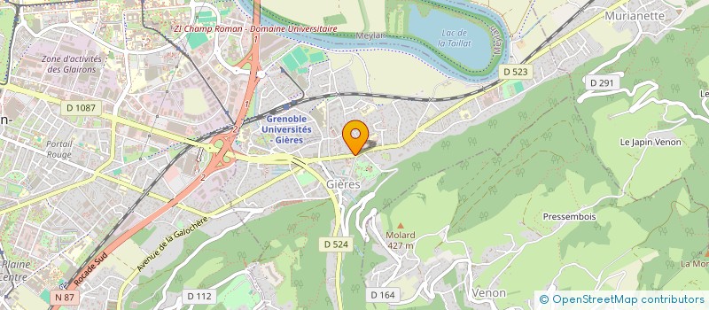 localisation de l'entreprise SCI STENA  GIERES